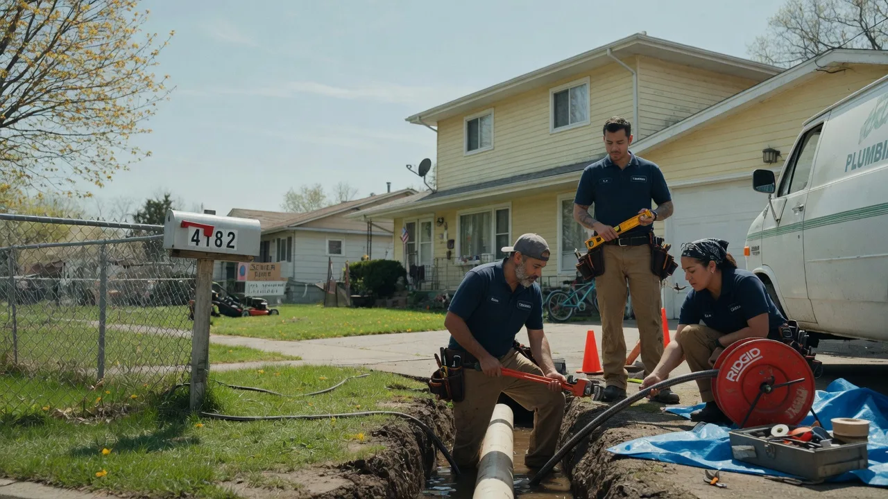 Gas Line Repair in Liverpool, IL near me